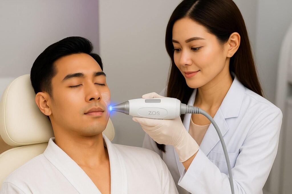 Klinik Perawatan Wajah Pria Berminyak dan Berjerawat