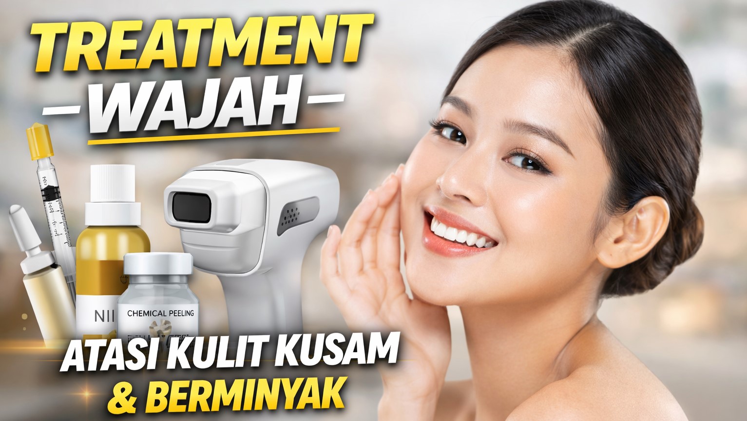 treatment untuk kulit kusam dan berminyak