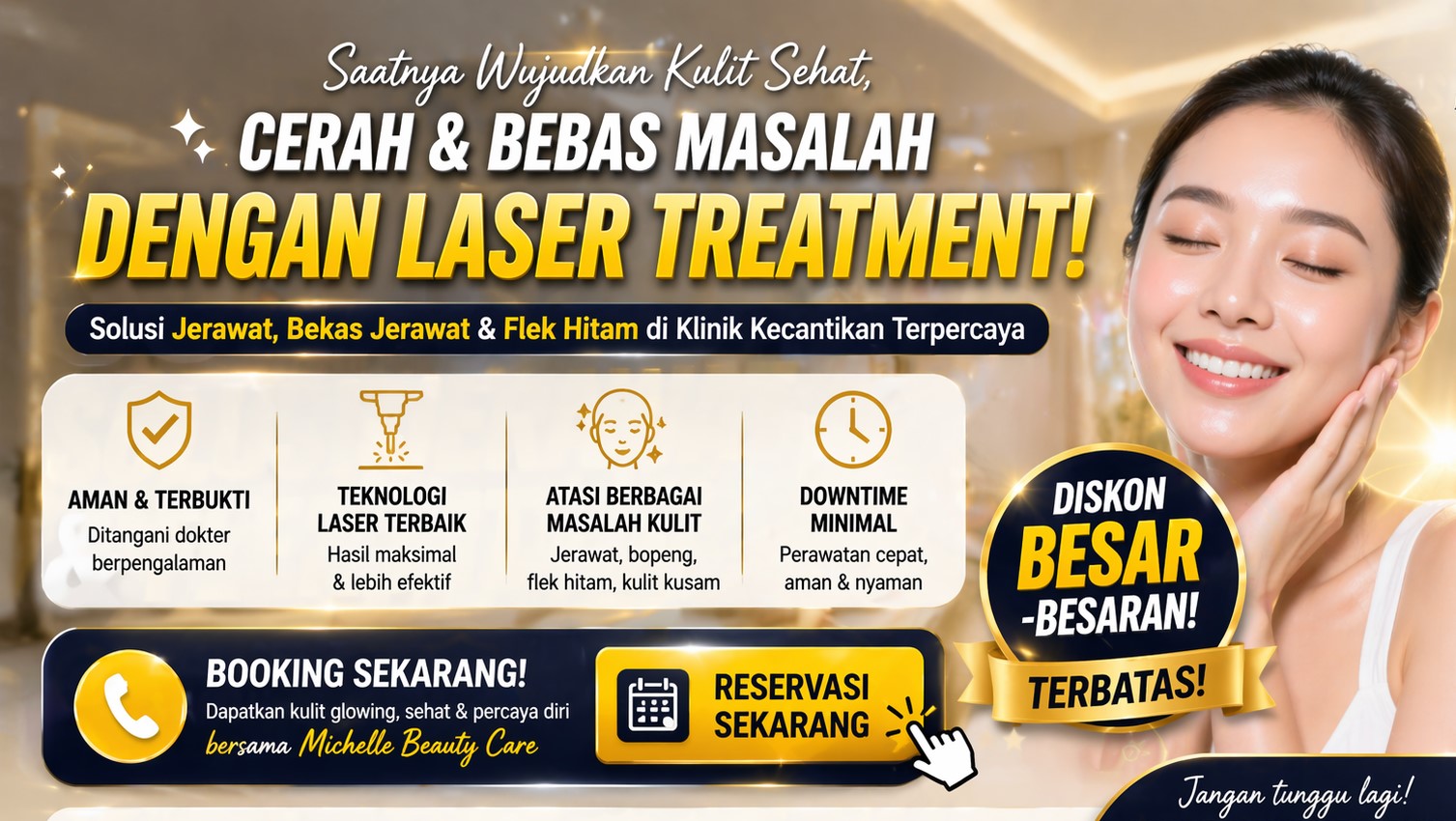 laser treatment jerawat flek hitam