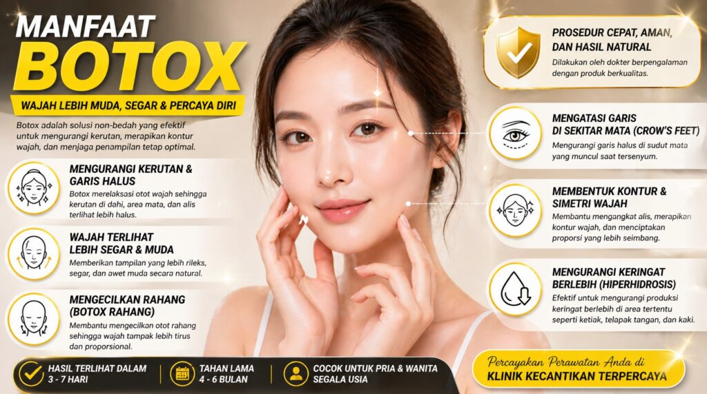 Botox Mahal Ini Apa Itu Botox? Klinik Botox Harga Murah, Manfaat, dan Efek Samping