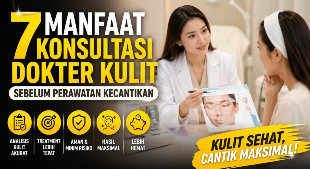 Manfaat konsultasi dokter kulit