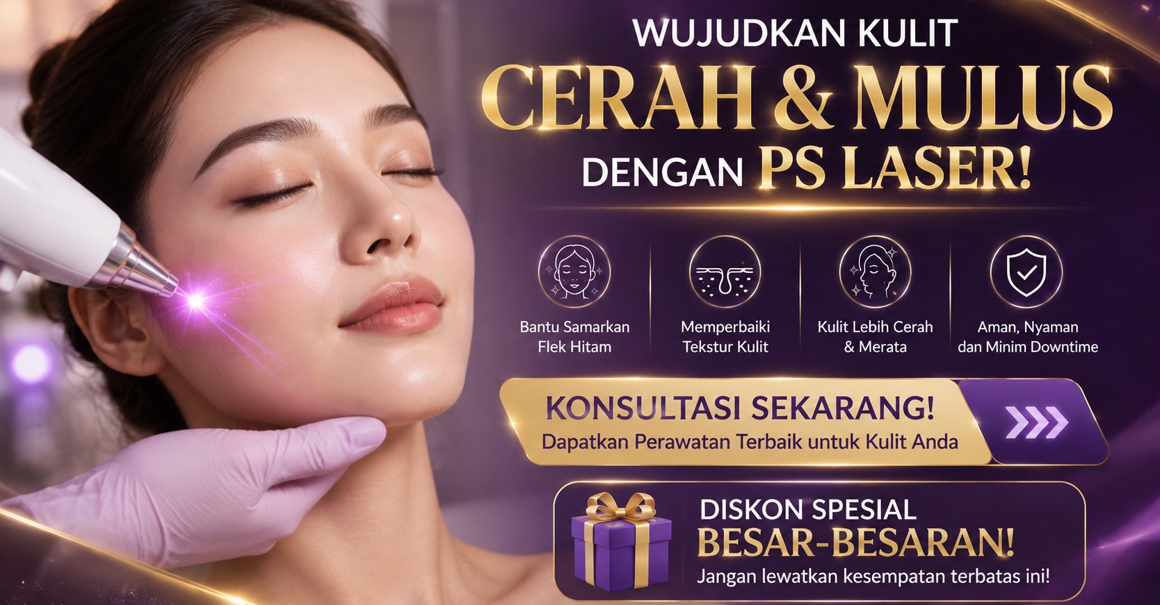 PS Laser wajah Surabaya
